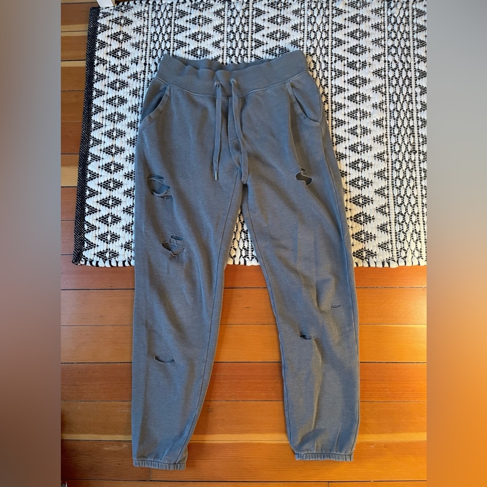 Distressed sweats